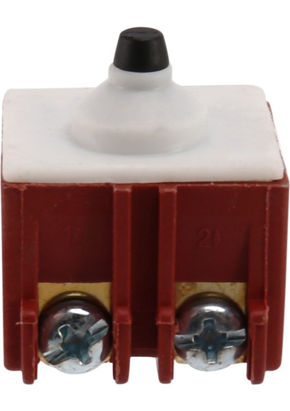 Açı Taşlama Makinesi Ac 250V 6A 125V/12A Dpst Basmalı Düğme Anahtarı 6-100 (Yurt Dışından)