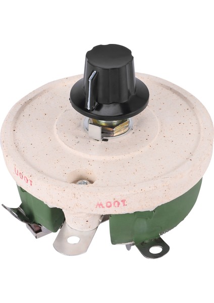 100W 100 Ohm Seramik Tel Sarımlı Potansiyometre Döner Direnç Reosta (Yurt Dışından)