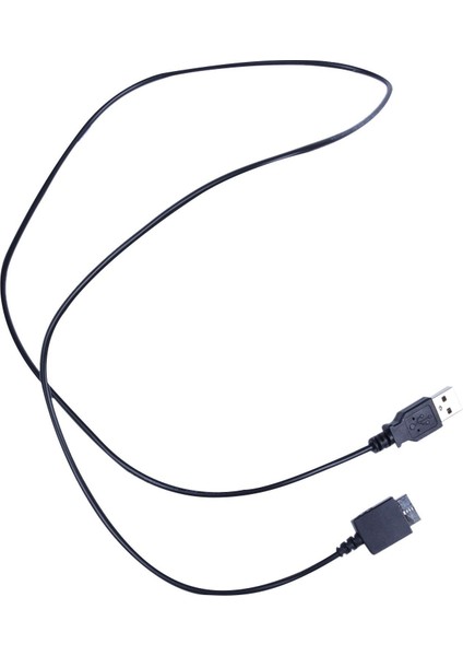 USB Veri Şarj Kablosu Kordon E052 A844 A845 Mp3 Mp4 Oynatıcı Siyah (Yurt Dışından)