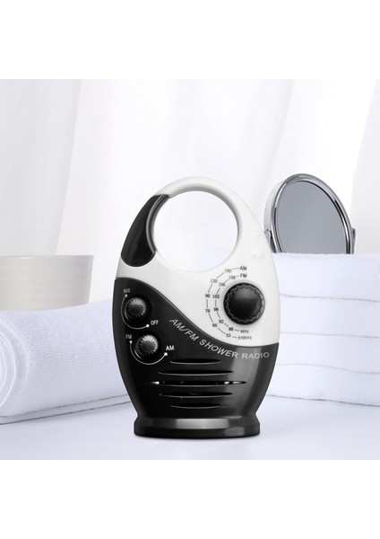 Am/fm Mini Duş Radyo Banyo Su Geçirmez Asılı Müzik Dahili Hoparlör (Yurt Dışından) fiyatları