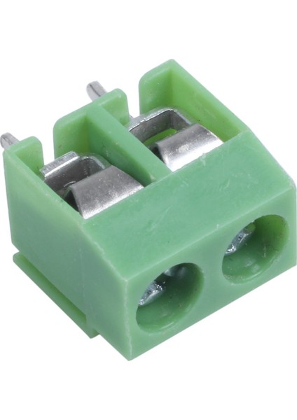 50 Adet 2 Pin 5 mm Pinch Pcb Montaj Vida Terminal Bloğu Konnektörü 300V 10A (Yeşil) (Yurt Dışından)