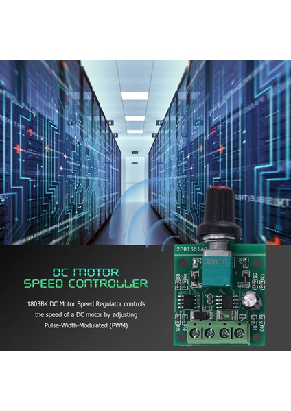 1.8V 3V 5V 6V 7.2V 12V 2A 30W Dc Motor Hız Kontrol Cihazı (Pwm) 1803BK Ayarlanabilir Sürücü Anahtarı (Yurt Dışından)