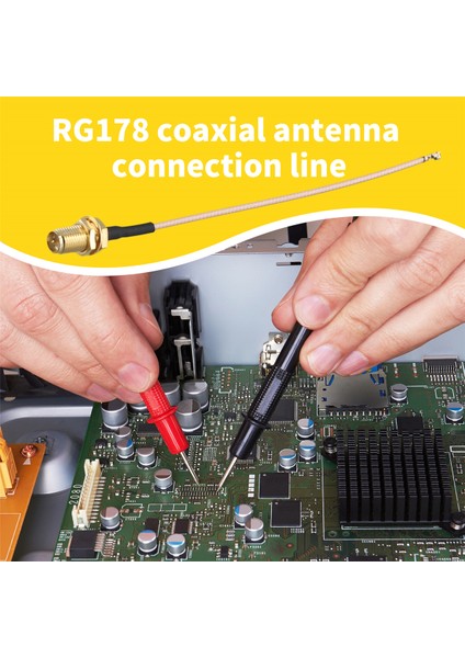 4'lü Paket Rf U.fl(Ipex/ıpx) Mini Pcı - Rp-Sma Dişi Pigtail Anten Wi-Fi Koaksiyel RG-178 Düşük Kayıplı Kablo (4 Inç (10 Cm)) (Yurt Dışından) indirimleri
