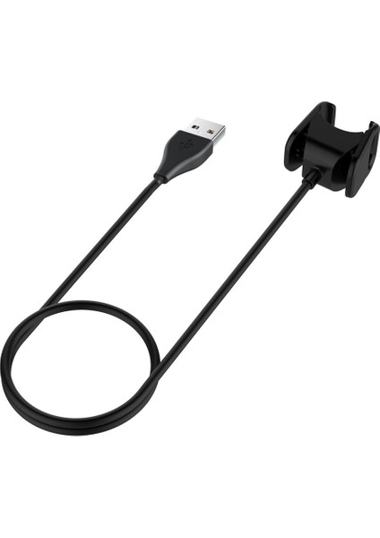 Charge 3 Şarj Cihazı, Yedek Şarj Cihazı Şarj Kablosu Veya Kordonu Kalp Atış Hızı ve Fitness Bilekliği (Siyah) (Yurt Dışından)