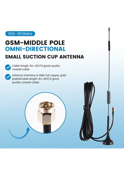 5DBI-1090MHZ-ANTEN-ADS-B-MODEM-YÖNLENDIRICI-SMA-ERKEK-MCX-ERKEK-İÇIN- (Yurt Dışından)