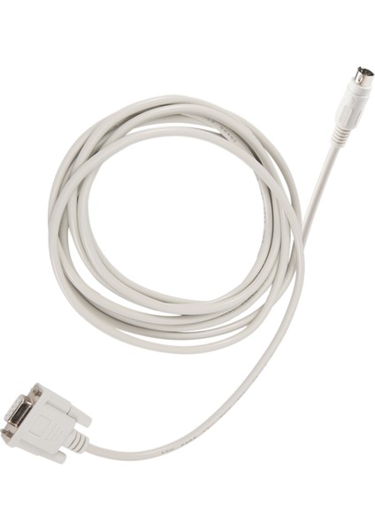 DB9P - 8p Mini Din RS232 Indirme Kablosu Beyaz 8.2 Ft Plc Için -Eh (Yurt Dışından)