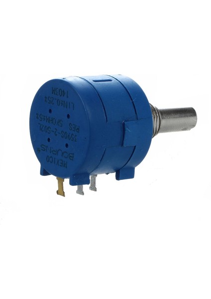 3590S-2-502L 5k Ohm 10 Turlu Döner Tel Sarımlı Hassas Potansiyometre (Yurt Dışından)