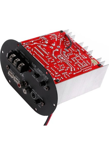 Araba Amfi Kartı 12V Yüksek Güçlü Subwoofer 120W Tam Ton Saf Bas Çekirdek 8-12 Inç (Yurt Dışından)