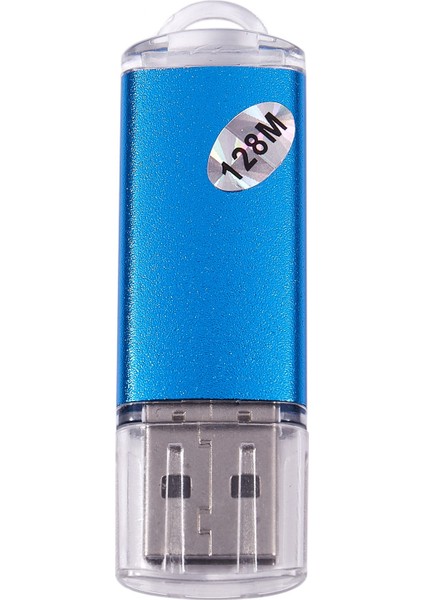 10 x USB Bellek 2.0 Stick Flash Sürücü 128MB Hediye Mavi (Yurt Dışından)