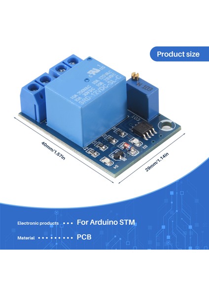 -X0001 Dc 12V Akü Düşük Gerilim Yönetim Modülü Düşük Gerilim Otomatik Anahtar Kurtarma Koruması (Yurt Dışından)