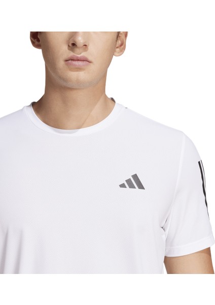 Own The Run Colorblock Erkek Beyaz Koşu Tişört fırsatları