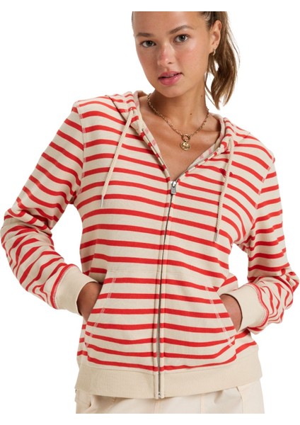 Perfect Stripe Kadın Sweatshirt