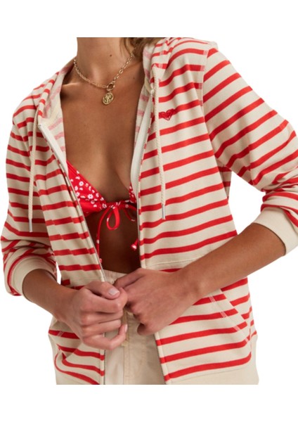 Perfect Stripe Kadın Sweatshirt