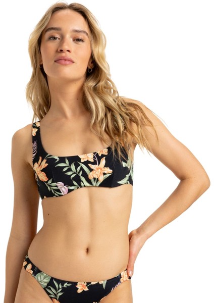 Pt Beach Classics Uw Bra Kadın Siyah Bikini Üstü