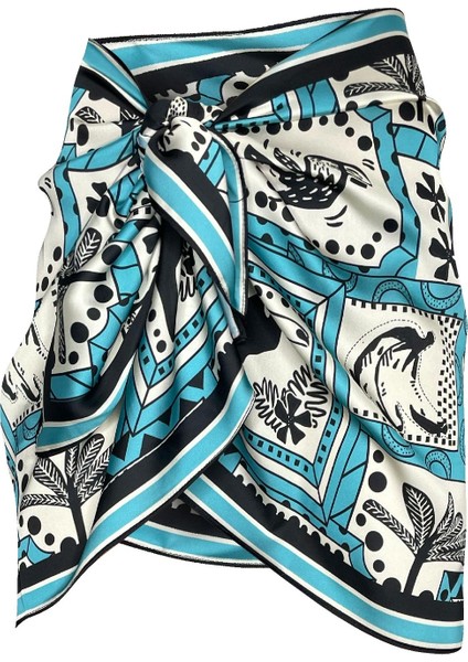 Mercan Tribal Turquaz Pareo (Iç Göstermez) 50*145 cm fiyatları