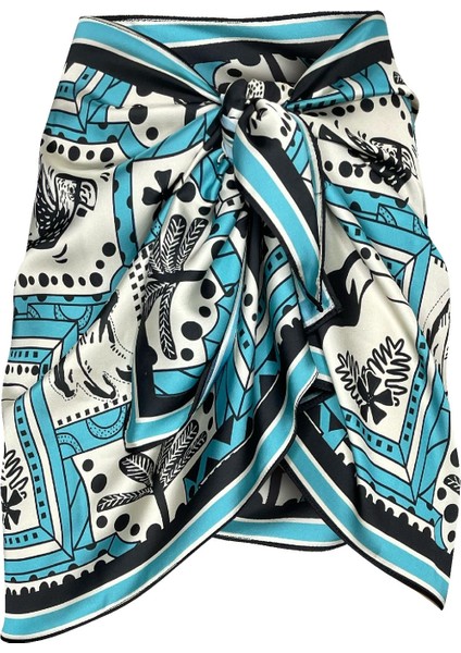 Mercan Tribal Turquaz Pareo (Iç Göstermez) 50*145 cm modelleri