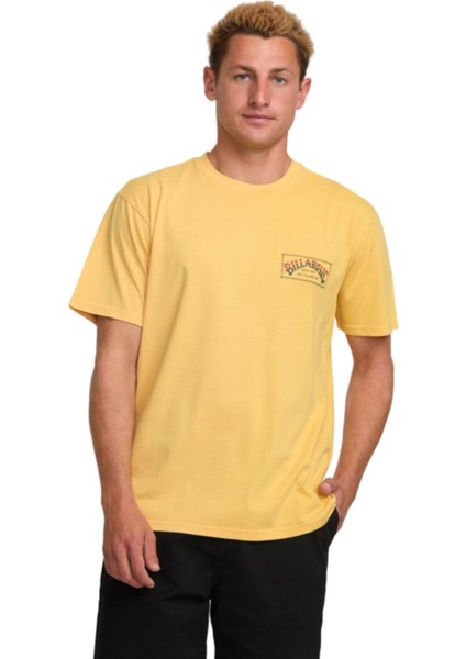 ORIGINAL ARCH PREMIUM Sarı Erkek Kısa Kol T-Shirt