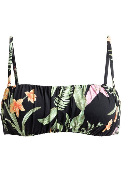 Pt Beach Classics Bandeau Kadın Siyah Bikini Üstü