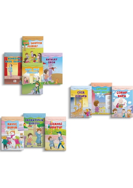 Bilişsel Beceri Geliştirici Hikayeler Set (30 Kitap)(2.sınıf ve 3.sınıf Okuma Hikaye Öykü Kitapları) modelleri