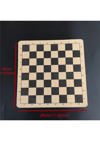 Terra-Cotta Retro Delibery Yapımı Eski Trompet Satranç Taşları Deri Satranç Tahtası 28 cm (11 Inç) El Yapımı Figür Oyunu (Yurt Dışından) fiyatları