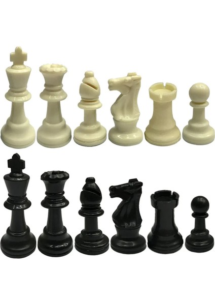 Lüks 32 Satranç Taşı Satranç Oyunu Kral Yüksek 64MM 77MM 97MM Ajedrez Ortaçağ Satranç Seti Çocuk Oyuncakları Oyun Oynama (Yurt Dışından)