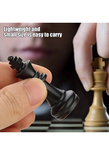 Lüks 32 Satranç Taşı Satranç Oyunu Kral Yüksek 64MM 77MM 97MM Ajedrez Ortaçağ Satranç Seti Çocuk Oyuncakları Oyun Oynama (Yurt Dışından) fiyatları
