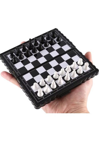 Mini Manyetik Satranç Seti Katlanır Manyetik Plastik Satranç Tahtası Tahta Oyunu Taşınabilir Çocuk Oyuncağı Taşınabilir Açık Hava (Yurt Dışından) modelleri