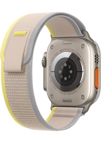 Watch 49MM Yellow Beige Loop Silikon Kordon M/l (Demo)