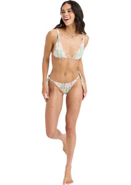 Hibiscus Daze Elongated Tri Kadın Bikini Üstü