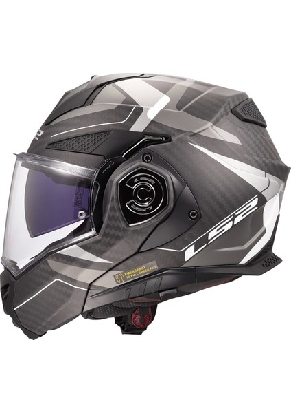 Advant x Karbon Horızon Mat Gümüş-Gri Kask