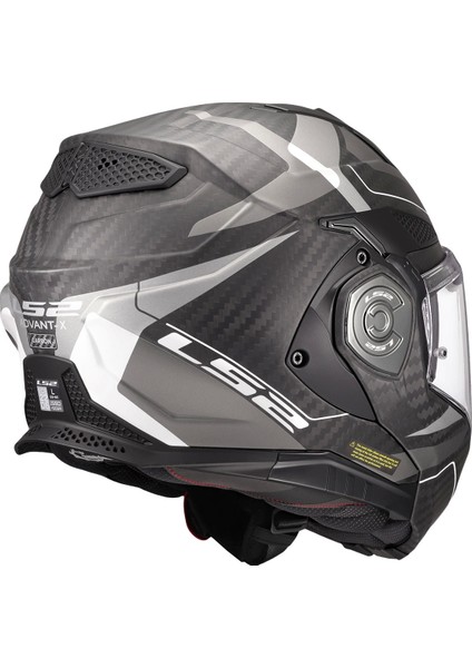 Advant x Karbon Horızon Mat Gümüş-Gri Kask