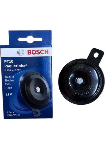 Korna Pıccolo PT10 12V Unıversal 70MM Siyah BOS-0986AH0712
