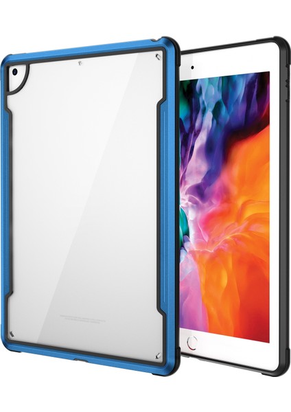 Ipad Air Için Alüminyum + Tpu + Pc Kılıfı (2020) 10.9 (Mavi) (Yurt Dışından) fiyatları