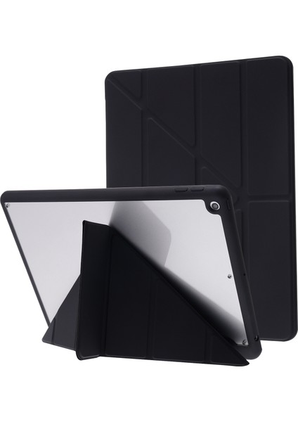 IPAD 10.2 2021/2020/2019 Için Akrilik Pu Kılıf (Black) (Yurt Dışından)