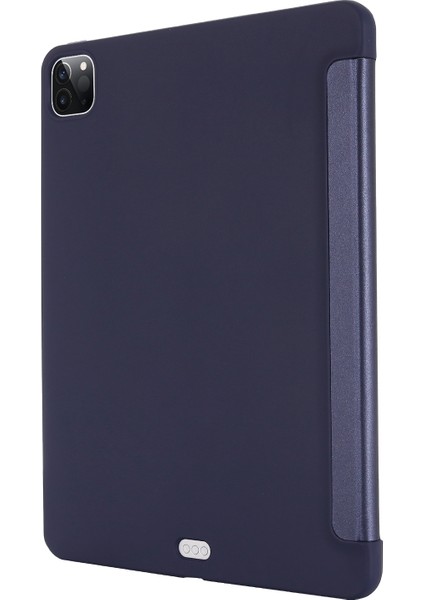 IPAD Pro Için Tpu Deri Kılıf 12.9 2021/2020/2018 (Blue) (Yurt Dışından) fırsatları