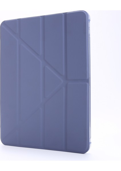 IPAD Pro Için Çok Katlanır Pu + Tpu Kılıf 12.9 2021 (Purple) (Yurt Dışından) fiyatları