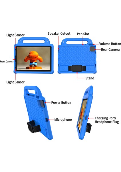 Ipad Pro 11 2018 Diamond Eva Case Için (Siyah) (Yurt Dışından) fırsatları