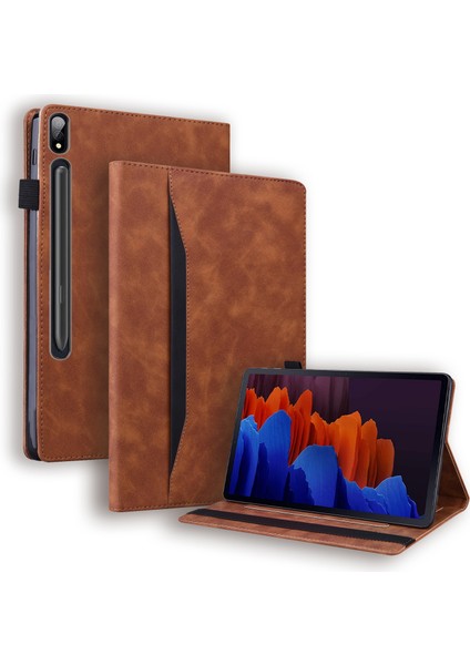 Samsung Galaxy Tab S7 2020 SM-T870 / SM-T875 Kılıf (Brown) (Yurt Dışından)