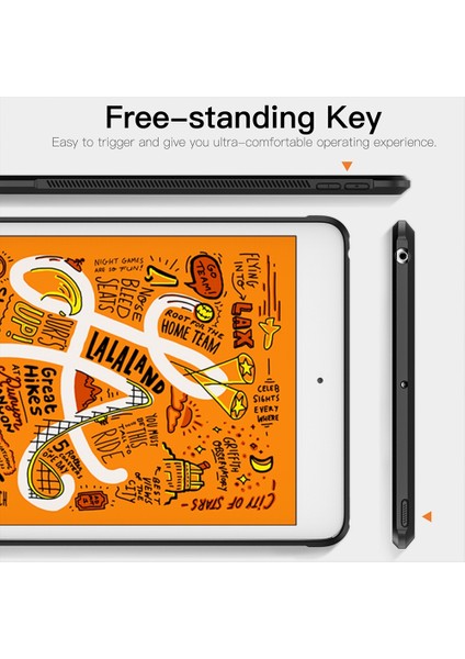 Ipad Mini 2019 Için Pc+Tpu Tablet Kılıfı (Siyah) (Yurt Dışından) fırsatları