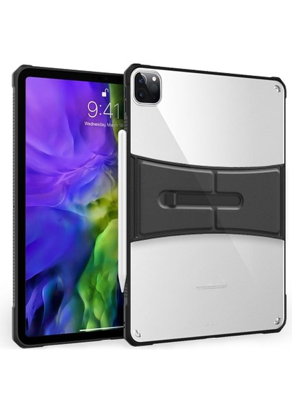 Pc+Tpu Tablet Case For iPad Pro 11 Inch 2021 (Siyah) (Yurt Dışından)