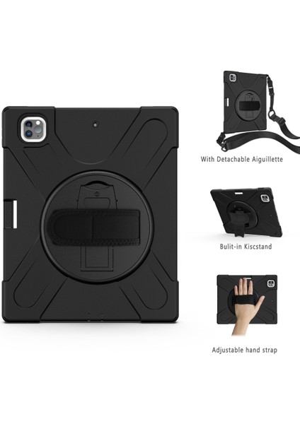 Ipad Pro 12.9 (2020) Koruyucu Kılıf Için (Black) (Yurt Dışından) modelleri