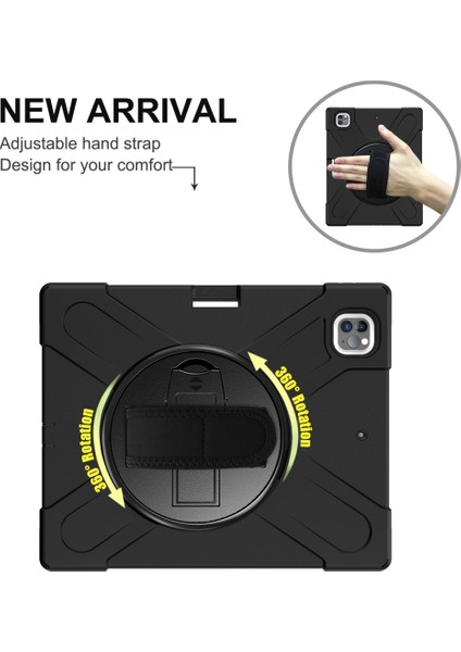 Ipad Pro 12.9 (2020) Koruyucu Kılıf Için (Black) (Yurt Dışından) fırsatları