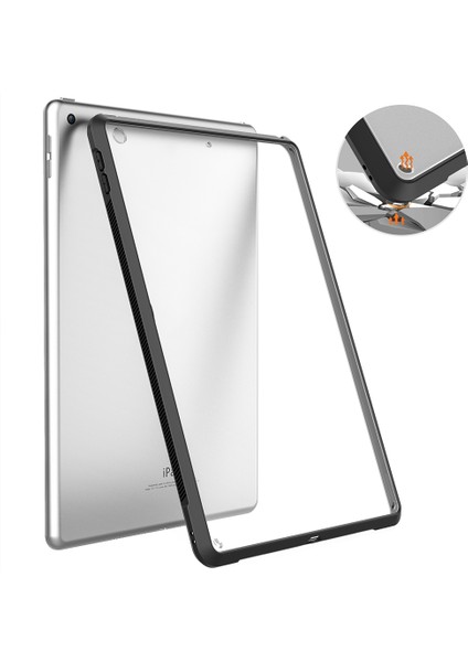 IPad Air 2020 /2022 Için Pc+Tpu Tablet Kılıfı (Siyah) (Yurt Dışından) fiyatları