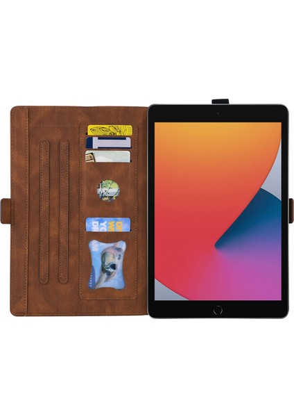 Vaka Için iPad Pro 12,9 (2020) (2021) (Brown) (Yurt Dışından)