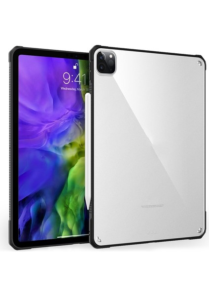 Pc+Tpu Tablet Case For iPad Pro 11 Inch 2021 (Siyah) (Yurt Dışından)