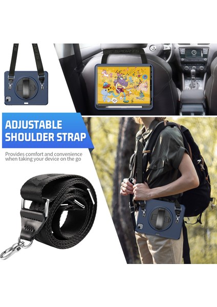 Ipad iPad Air 2020 10.9 Için Tpu + Pc Tablet Kılıfı (Lacivert) (Yurt Dışından) indirimleri