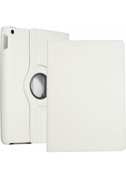Ipad 10.2 & 10.2 (2020) Için Deri Kılıf (White) (Yurt Dışından)