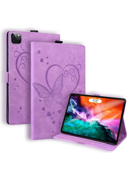 Vaka Için iPad Pro 12,9 (2020) (2021) (Purple) (Yurt Dışından)