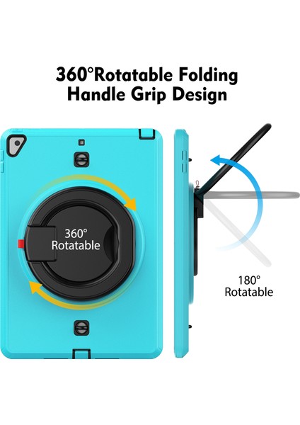 IPAD 10.2 2021/2020 Için Tpu + Pc Tablet Kılıfı (Light Blue) (Yurt Dışından) modelleri