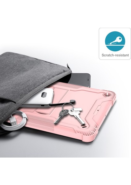 IPAD 10.2 2021 / 2020/2019 Için Silikon + Pc Kılıfı (Rose Gold) (Yurt Dışından) fırsatları